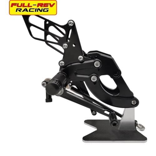 For HONDA CBR250RR 2017 rearsets Motorcycle Rearset Footpegs Full Rev Racing