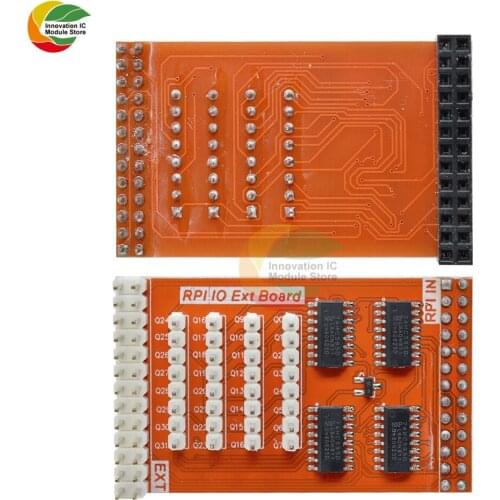 Ziqqucu GPIO Expansion Module 8-bit IO Input & Output Board for Raspberry Pi