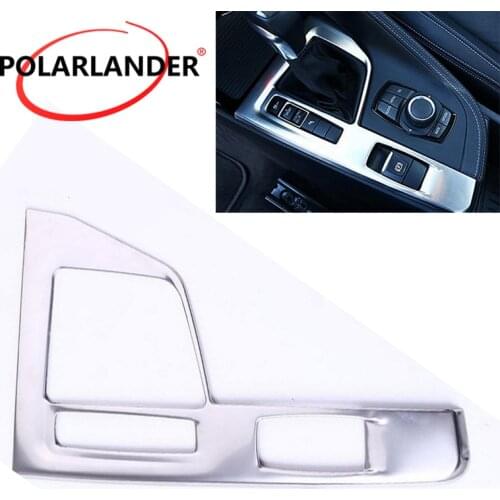 For BMW X1 F48 2016 2017 ABS Gear Shift Panel Box Cover Interior Decorative Left Hand Drive LHD Car Styling 1pc Car Accessories