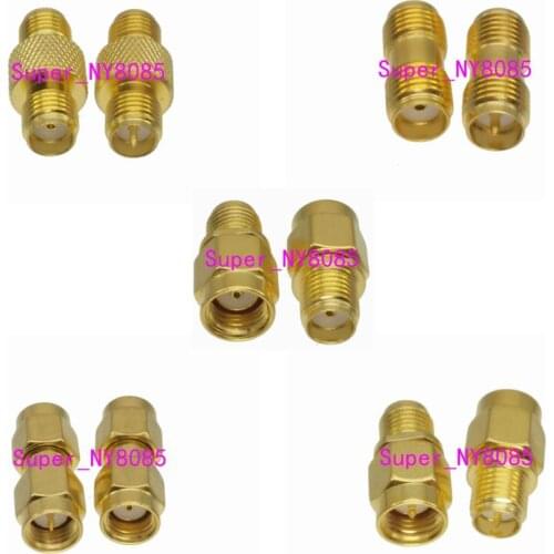 10pcs Adapter SMA to RP-SMA Male & female RF Coaxial connector