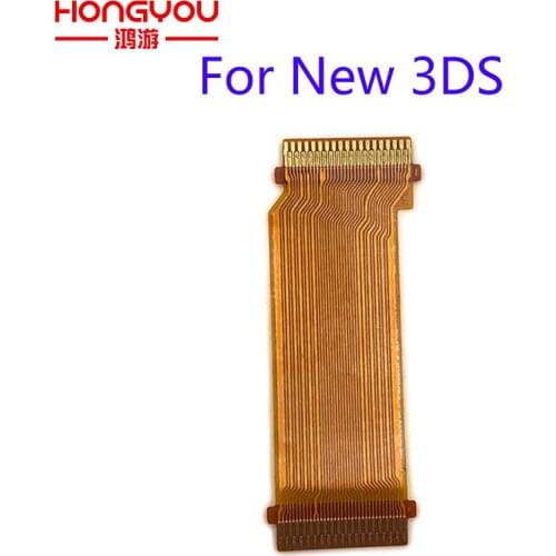 10Pcs ABXY Button Ribbon Replacement Parts Mainboad PCB Flex Cable for Nintendo for New 3DS Console Button board cable