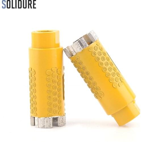 1-3/8" arbor 5/8-11" electroplated protection 35mm diamond dry core bit for dry drilling stone,tile and concrete