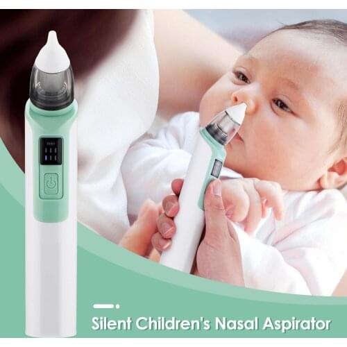 Baby Nasal Aspirator Snot And Feces Suction Nasal Congestion Electric Nose Cleaner For Newborns Boy Girls Cleaner Removable