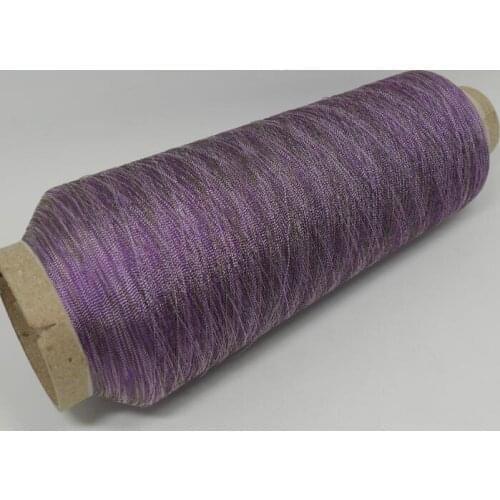 Free Shipping For 125g Metallic Embroidery Thread Variegated colors
