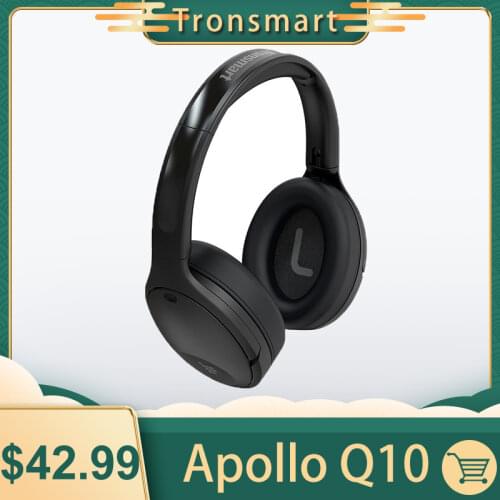 Tronsmart Apollo Q10 ANC Bluetooth Foldable Support Touch Control and App Control Headphones Black