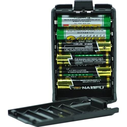 Baofeng UV-5R Battery Case Backup Battery Black For Portable Radio Two Way Transceiver Walkie Talkie UV 5R UV-5RE