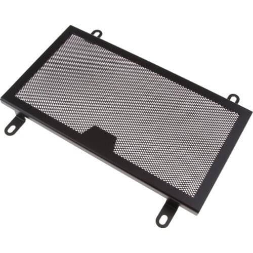 Black Radiator Grille Guard Cooler Cover Replacement for Kawasaki Z250 13-17