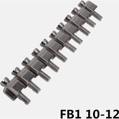 FB1 10-12 center contact, short circuit matchingr Din Rail Terminal Blocks UK-16N, 10 pieces/lot