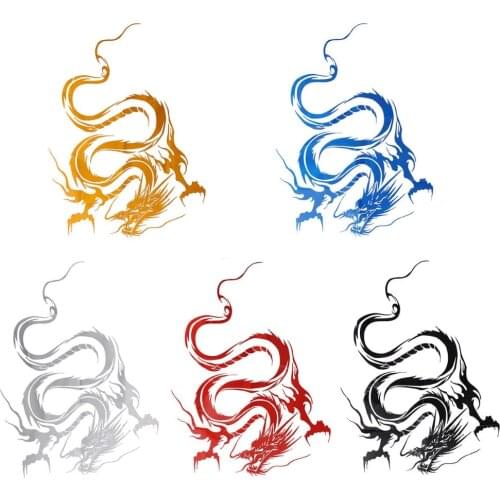 Beautiful Cartoon Mythical Dragon Totem Car Sticker Waterproof Motorcycle Window Stickers Decorations PVC 16cm X 11.8cm