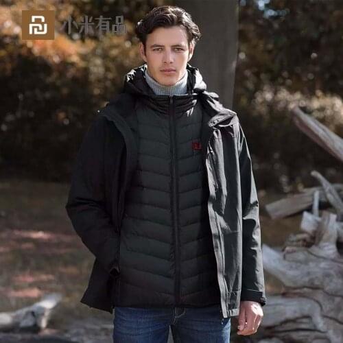 Heater Jacket Electric Heated Vest USB Electric Heating Winter Coat Camping Hiking Warmer Outdoor Jacket From Xiaomi Youpin