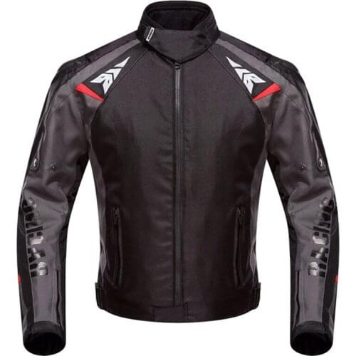 DUHAN Mens Motorcycle Waterproof Racing Jackets With Protection Riding Clothing 600D Oxford Motocross Four Seasons Jacket