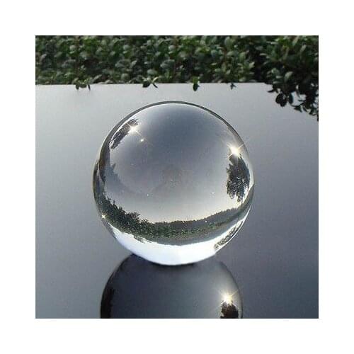 New Arrivel Clear Crystal Magic Ball Asian Natural Quartz Clear Crystal Healing Quoted Ball Sphere 40mm