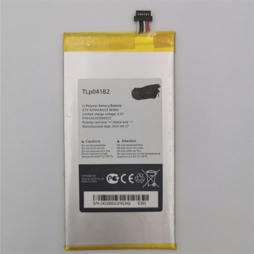 New 100% Battery TLP041B2 For Alcatel E710 One Touch EVO 7 EVO7 HD 4150mAh High Quality and Strong Safe Batteries