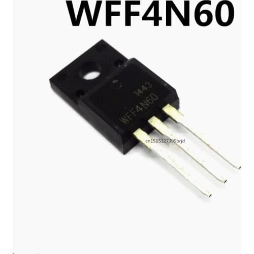 Original 5pcs/ WFF4N60 TO-220F 600V 4A