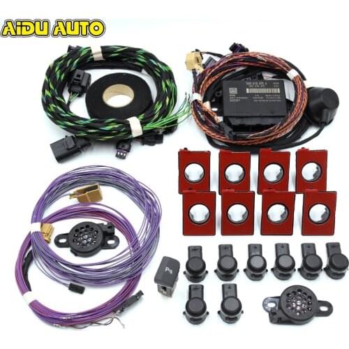 Park Pilot Front And Rear 8 Sensor 8K PDC OPS Vehicle Parking FOR PQ SKODA Superb