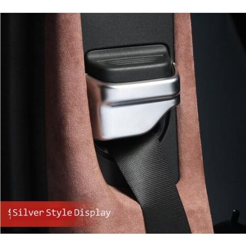 Fit for Benz new C E-class glc260 e300l c200l seat belt height adjustment decorative sticker interior modification