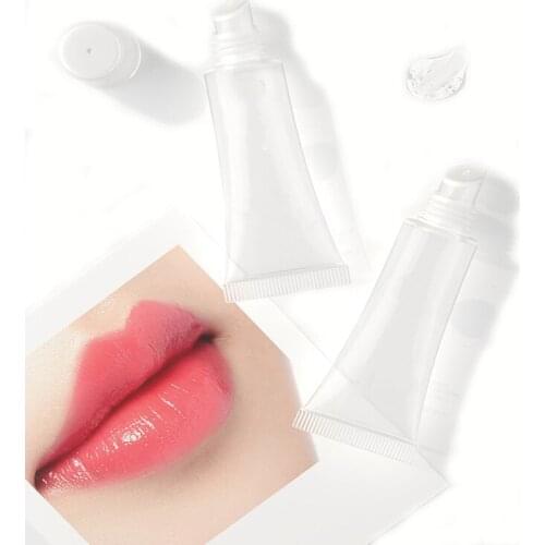 5/8/10/15ml Transparent Empty Lip Gloss Tube Lipstick Tube Lip Balm Containers DIY Lip-Gloss Lip Tube Cosmetic Refillable Bottle