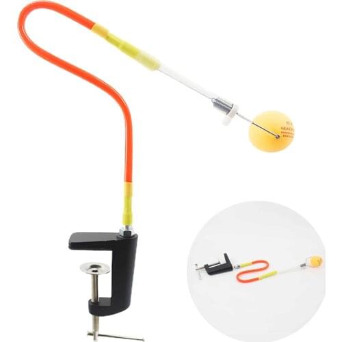 Adjustable Table Training Robot Fixed Rapid Rebound Ping Pong Ball Machine Table Tennis Trainer For Home Table Tennis Exercise