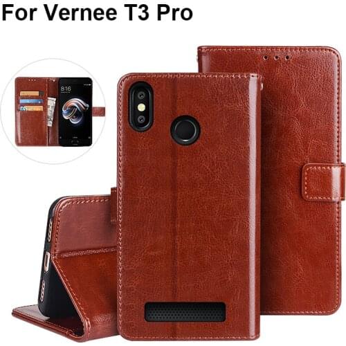 Luxury Magnetic Flip Case For Vernee T3 Pro Funda Case 5.5 Photo Frame Wallet Leather Cover For Vernee T3Pro Phone Bags Cover