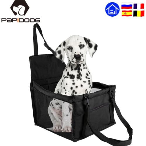 Travel Dog Car Seat Cover Cat Foldable Breathable Mesh Safe Hammock Pet Carriers Bag Carrying For Cats Dogs Transport Basket