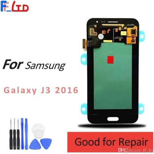 Super AMOLED HD for Samsung Galaxy J3 2016 J320 J320F J320H J320M J320FN LCD Display Digitizer Assembly Replacement