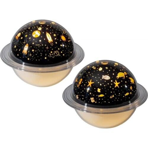 2-In-1 Atmosphere Humidifier ,Projector Galaxy Night Lights LED Rotating Lamp For Bedroom Decoration