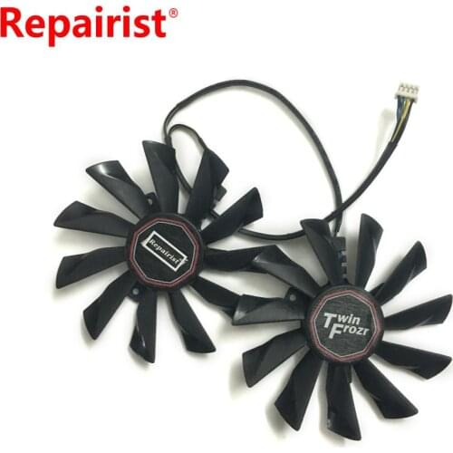 95mm 12V 0.4A 4Pin PLD10010S12HH GTX780 GTX770 Graphics Card Cooler Fan For MSI GTX 750 760 770 780 Twin Frozr IV Cards Cooling