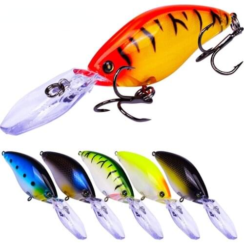 Popper 6 Colors Plastic Wobbler Predator Fishing Luya Artificial Leave Bait Trolling Sea Bass Carp Winter Fish Lure 11.2cm 18.5g