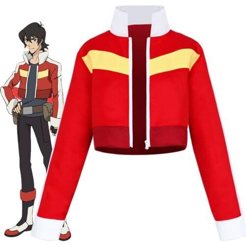 Voltron Legendary Defender Of The Universe Keith Akira Kogane Cosplay Costume Men Female Jacket Coat Halloween Party adult