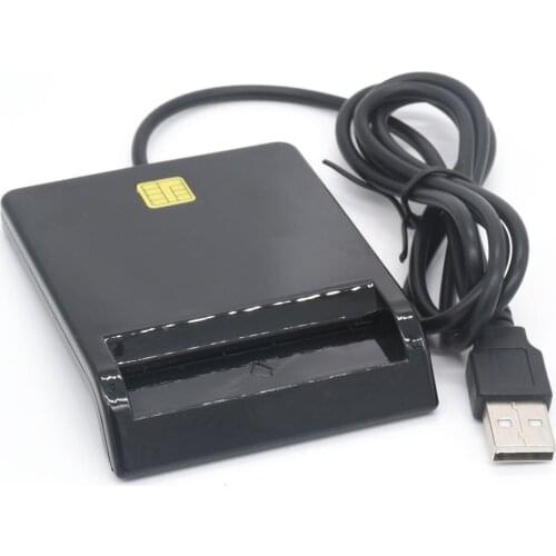 Yongkaida USB ATM CAC SIM DNI IC Smart Card Reader