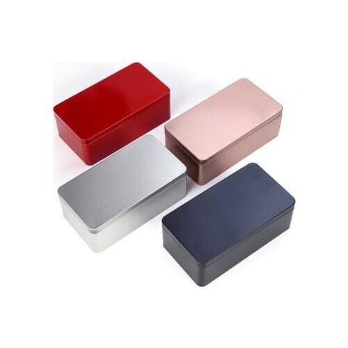 Tin Box Metal Tin Jars Iron Cookies Case Tea Box Small Things Storage Boxes Bins Candy Chocolate Organizer Biscuit Container