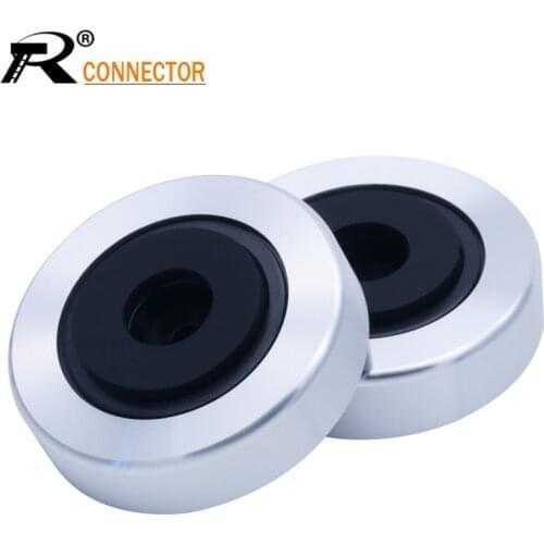 1pc 45*15mm Aluminum Plastic Amplifier Foot Feet Speaker Computer CD DVD Chassis Isolation Stand Base Pads Pack