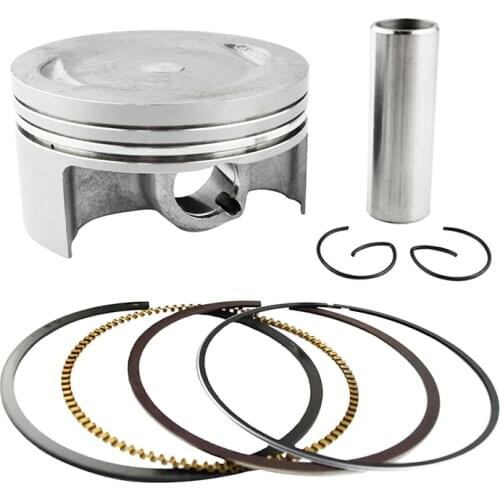 Motorcycle Cylinder Bore Size 74 74.25 74.5 75mm Piston & Piston Ring Kit For YAMAHA XT250 Serow YS250 YS 250 YBR250 YFM25R