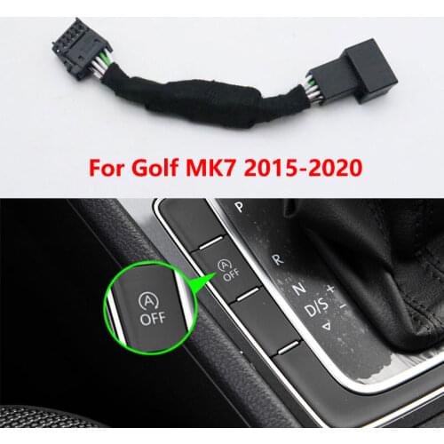 For Golf 7 7.5 MK7 MK7.5 2015 2016 2017 2018 2019 2020 Car Automatic Stop Start Off Closer Device Control Sensor Plug Cable