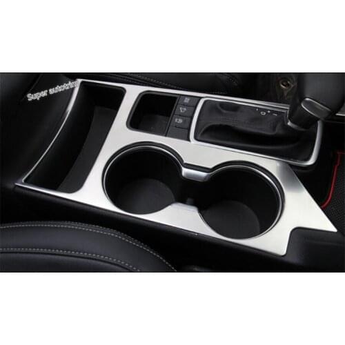 Lapetus Front Seat Water Cup Holder Panel Cover Trim Fit For KIA Sportage Automatic Model 2016 - 2020 Accessories Interior