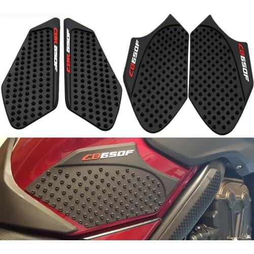 CBR650F Tank Stickers Rubber Peel Fuel Tank Pads Protector for Honda CBR 650F 2013 2014 2015 2016 2017