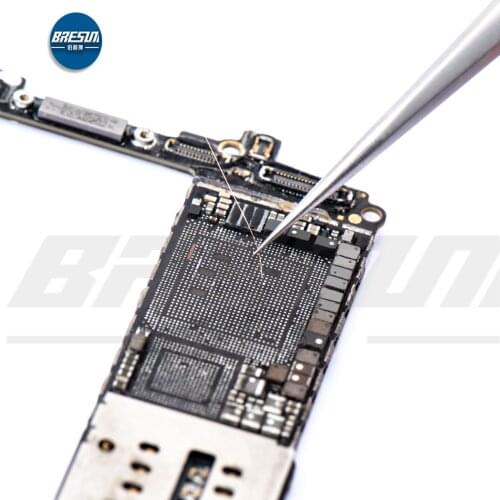 Qianli tweezer BGA IC for Phone Repair 0.15mm INeezy Ultra Fine Tweezers Manual Gringding Non-magnetic Stainless Tweezer BGA