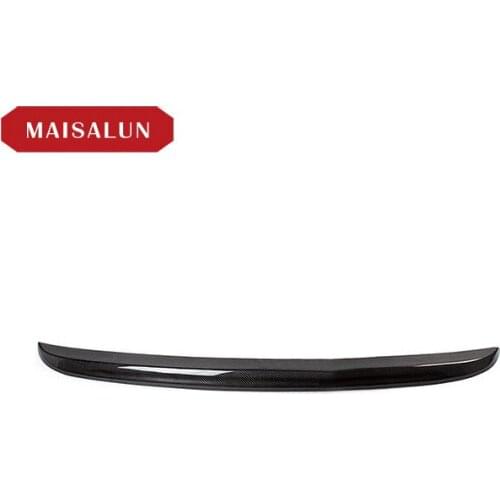 Suitable For Retrofitting the Rear Spoiler of Bmw 5 Series E60 M5 Carbon Fiber Tail Fixed Wing Car Without Punching