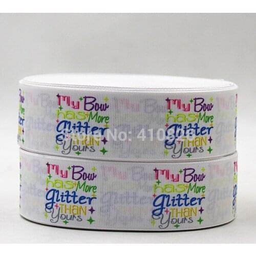 Q&N /OEM 1.5inch 38mm 150325009 cute bows printed grosgrain ribbon 50yds/roll free shipping