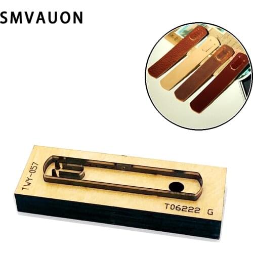 SMVAUON Wood Die Cutting Accessories Bookmark Tag Stencil New Die Leather Die Cutting Various Sizes Of Cutting Die