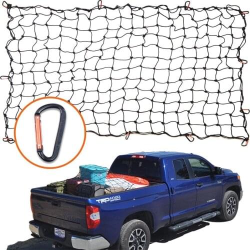 Pickup Luggage Net 4x6ft Truck Car Decoration Universal Car Organizer Net Bag Mesh Luggage Holder