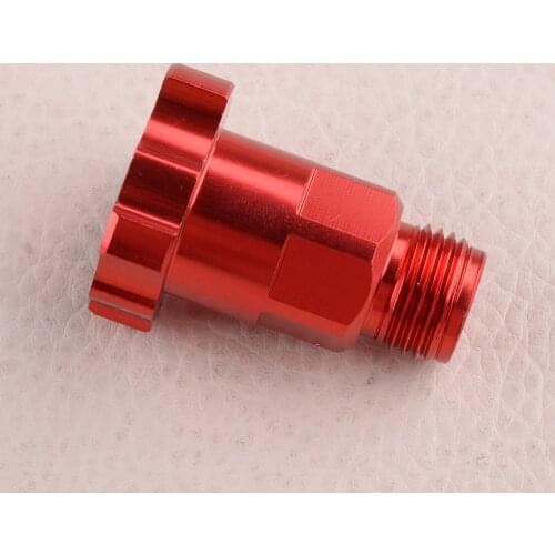 High Quality M16*1.5mm External Thread Aluminum fit for PPS Adapter Spray Cup Connector Pot Joints Red Accessories