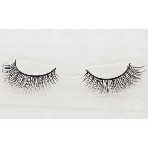 1 Pair Real 3D Mink Lashes Soft Natural False Eyelashes Mink Eyelashes Makeup Long Eye Lashes Eyelash Extension