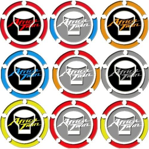 3D Tank Gas Cap Pad Pad Filler Cover Sticker decals Fit HONDA Africa Twin CRF1000L CRF1000 F 2016 2017 2018