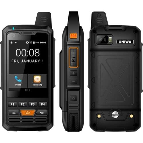 4G-P3 F50 LTE mobile Phone mtk6737 Quad Core Zello Android 6.0 Walkie Talkie PTT Smartphone 1G RAM 8G ROM 4000mAh Battery
