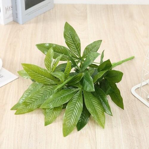 9/12 Forks Maple leaves Leaves Artificial Plants For Home Decoration Arrangement garden decoration artificial plants