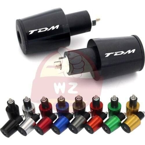 For YAMAHA TDM900 TDM 900 900A TDM850 TDM 850 Motorcycle Accessories 7/8'' 22MM Handlebar Grips Handle Bar Cap End Plugs