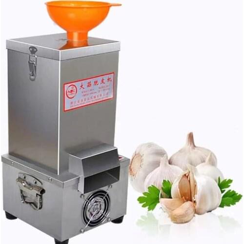 Automatic Garlic Peeling Machine Electric Garlic Peeler Stainless Steel Fast Garlic Peel Commercial Garlic Peeler