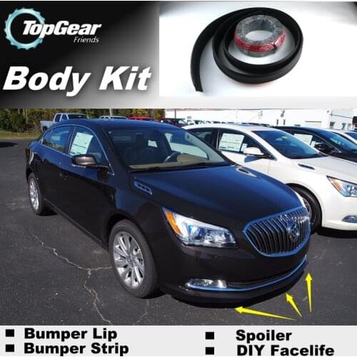 Bumper Lip Lips For BUICK Allure 2005~2015 / Top Gear Shop Spoiler For Car Tuning / TOPGEAR Recommend Body Kit + Strip