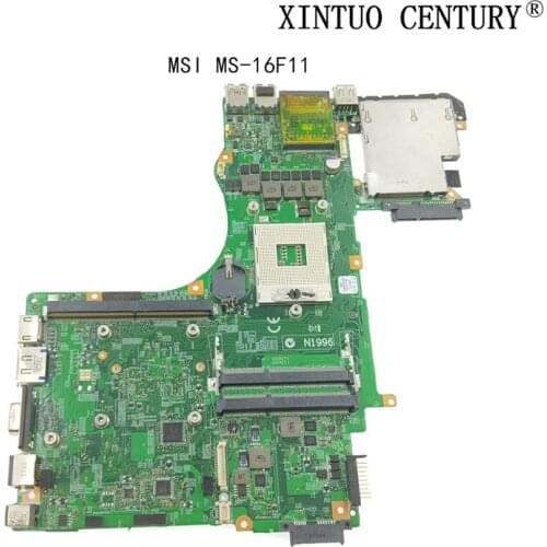 For MSI GX660R GX660 GT660 GT663 MS-16F1 MS-16F11 Laptop Motherboard VER:1.0 DDR3 Mainboard 100% tested working